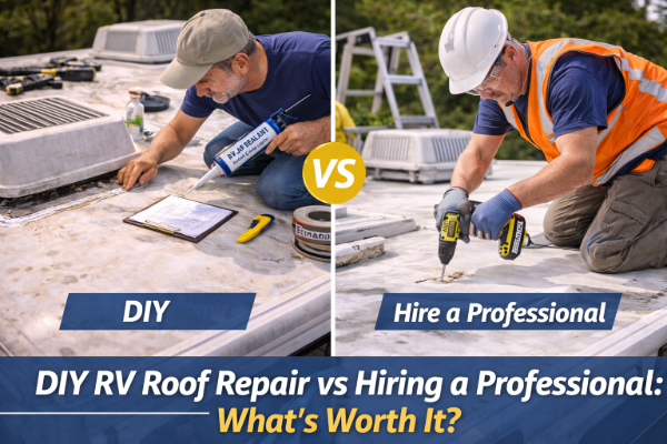 DIY RV roof repair