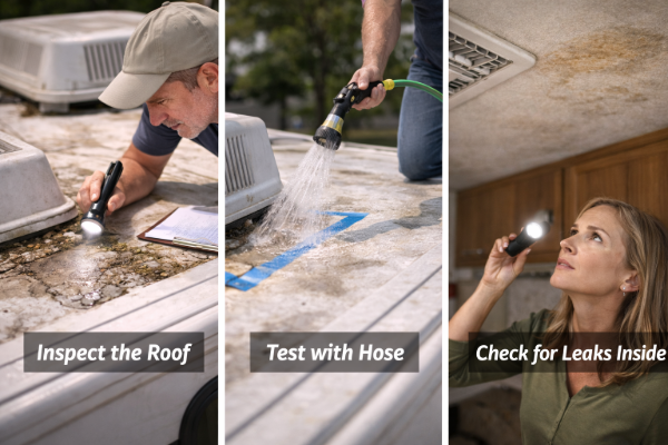 Diagnose RV Roof Leaks